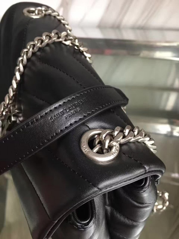 Y51 small loulou bag in black 4950 25cm x 17cm x 9cm