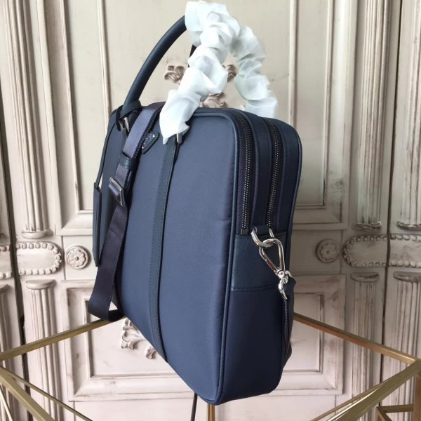 Pra*a nylon briefcase 4190 36cmx6.5cmx28cm