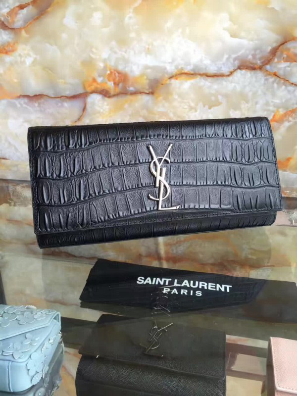 Y51 monogram kate clutch in embossed crocodile shiny leather cohotbag 4963