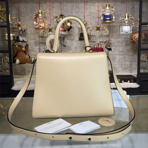 Delvaux mm brillant satchel apricot 1515 28cm x 14cm x 22.5cm