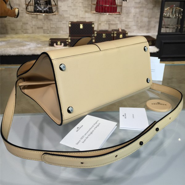 Delvaux mm brillant satchel apricot 1515 28cm x 14cm x 22.5cm