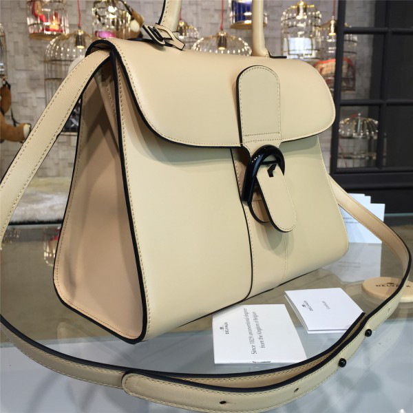 Delvaux mm brillant satchel apricot 1515 28cm x 14cm x 22.5cm