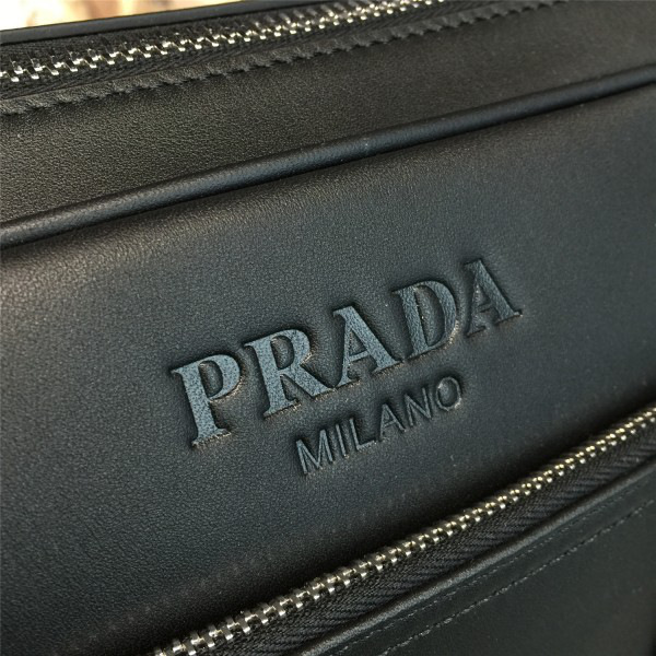 Pra*a leather briefcase 4216 38cm x 7cm x 29cm