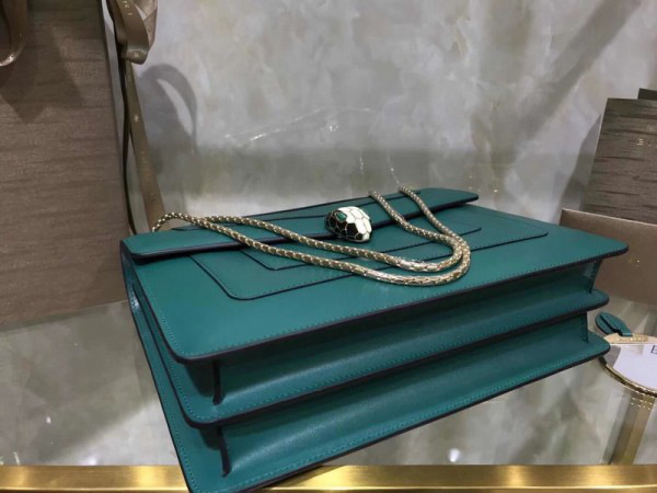 cohotbag Bv1g*ai serpenti forever calf leather flap cover shoulder bag 35362