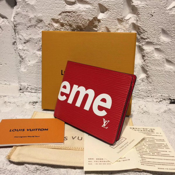 l0vis Vvtt0n svp*me pocket wallet 3803 red 11cmx2cmx9cm