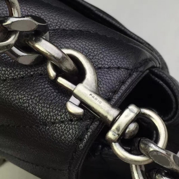 Y51 silver monogram college black 5076 18cm x 5cm x 11cm