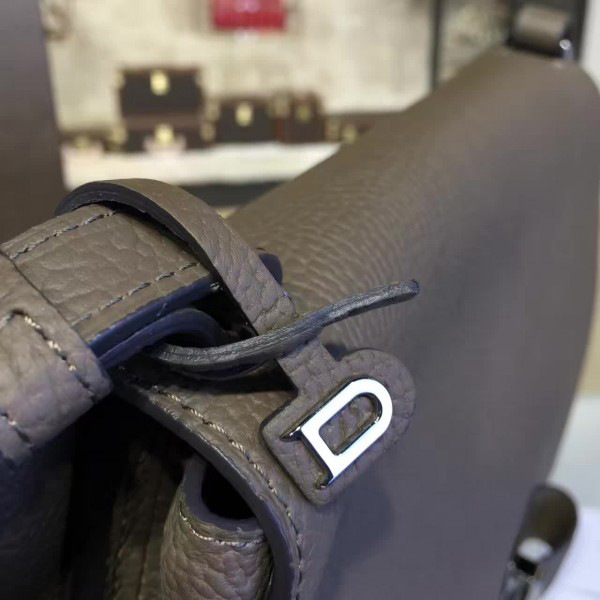 Delvaux calfskin le mutin saddle bag 28.5cm x 22cm x 10.5cm