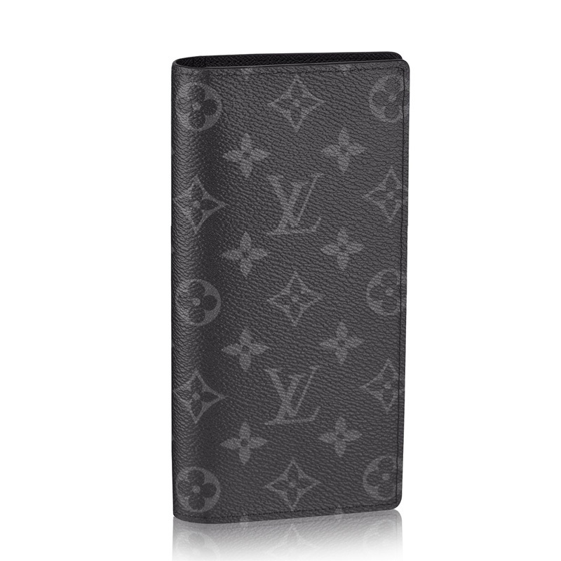 l0vis Vvtt0n  brazza wallet monogram eclipse canvas m61697 long