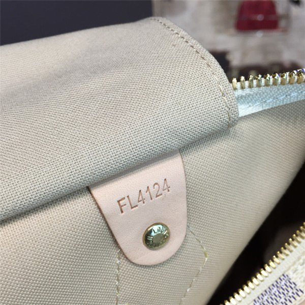 l0vis Vvtt0n speedy bandoulière 30 damier azur canvas _30cm x 21cm x 17cm