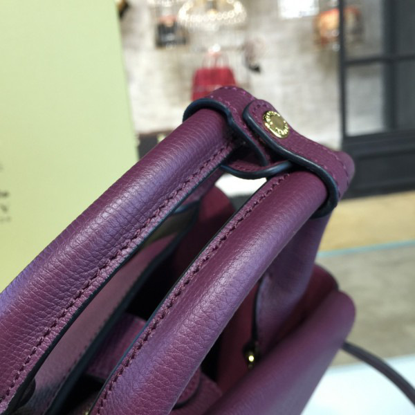 Bv*b*rry darkpurple shoulder bag 29.5cm x 14cm x 20.5cm