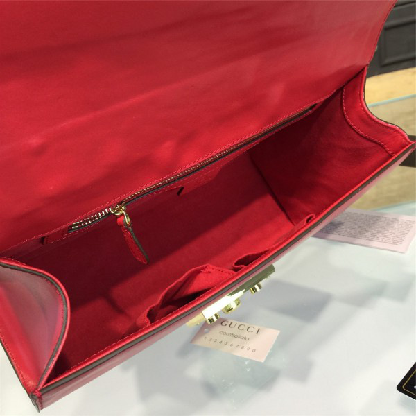 Gvc*1 gg leather padlock cohotbag 2172