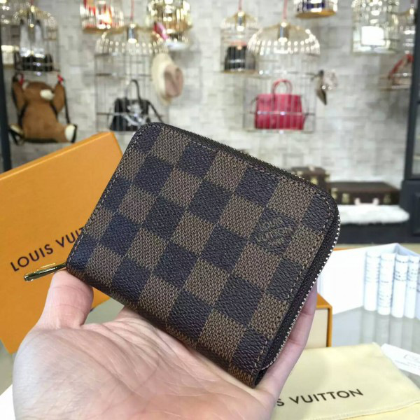 l0vis Vvtt0n zippy cohotbag coin purse  damier ebène canvas 3166