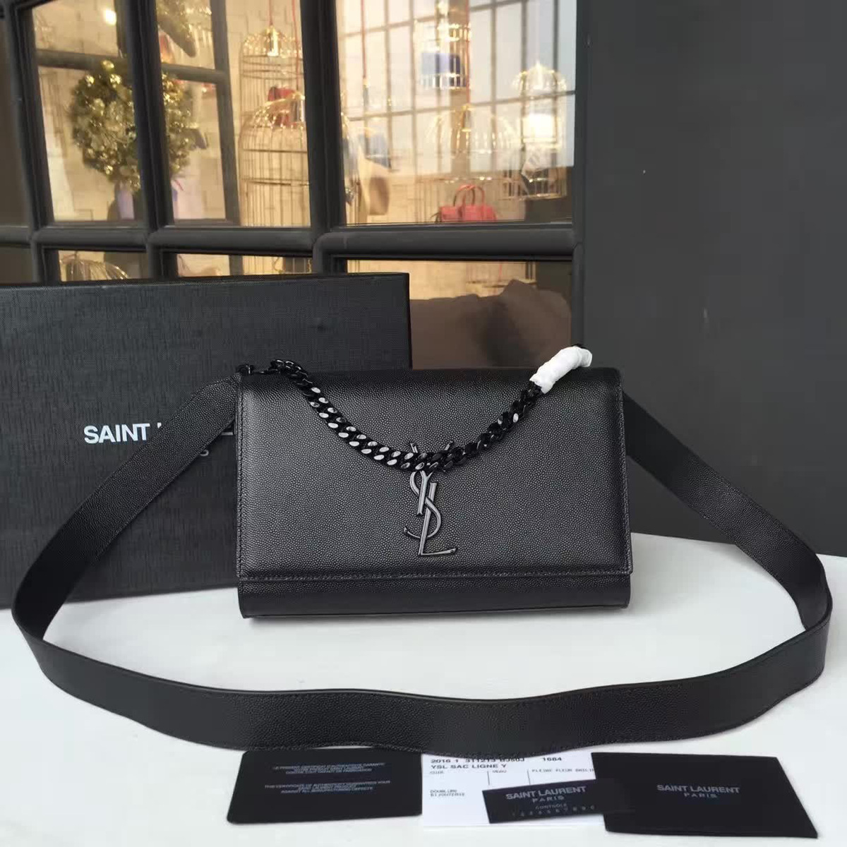 Y51 monogram kate grain de poudre embossed leather cohotbag 4747