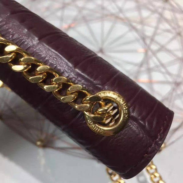 Y51 monogram kate in embossed crocodile shiny leather cohotbag 4974