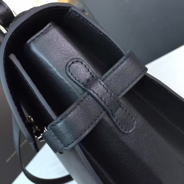 Delvaux calfskin mm tempete satchel 27cm x11cm x 21cm