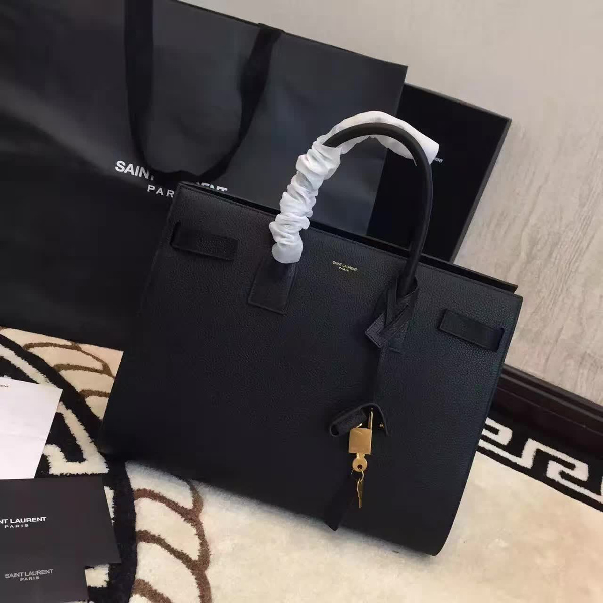 Y51 sac de jour grain de poudre embossed leather cohotbag 4880