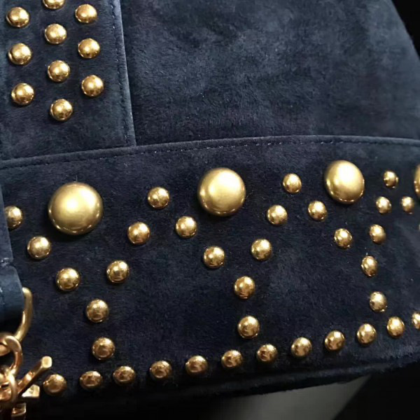 Y51 nubuck leather bucket bag 5131 24cm x 14.5cm x 5cm