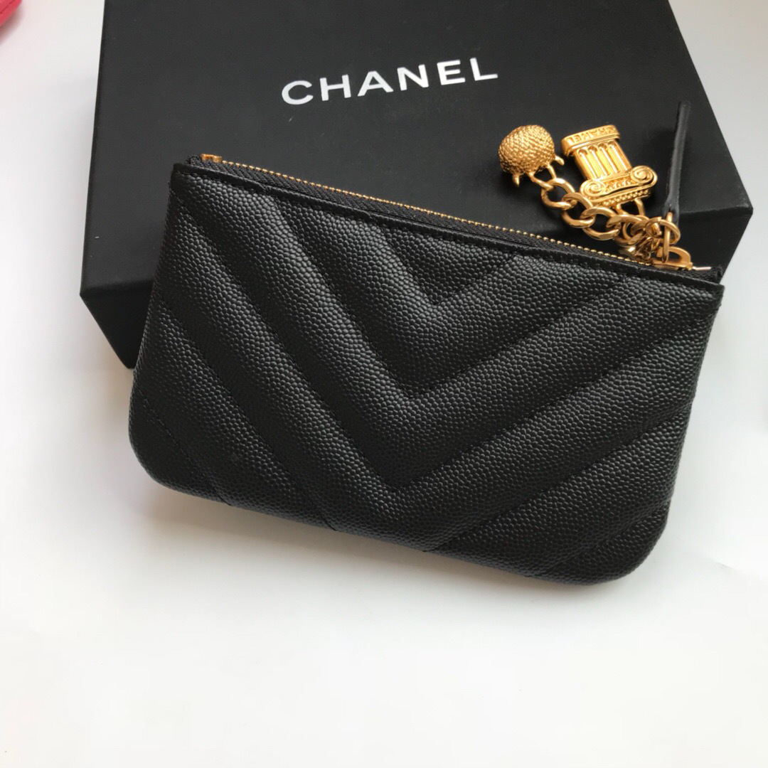 Ch**el wallet 82365 black