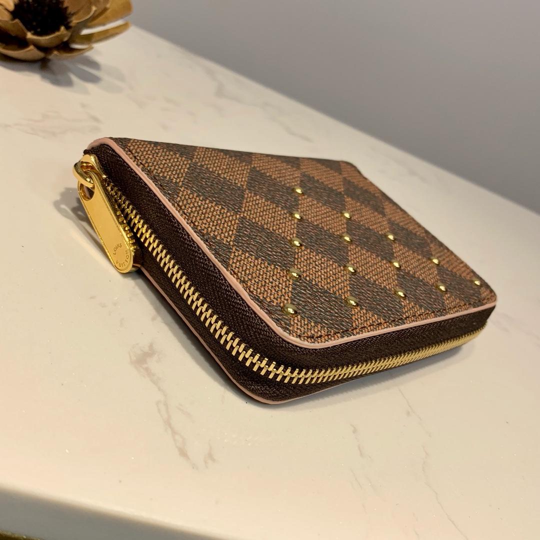 Lv zippy zipper zero wallet rivet inlay_11.0x 8.5x 2.0 cm