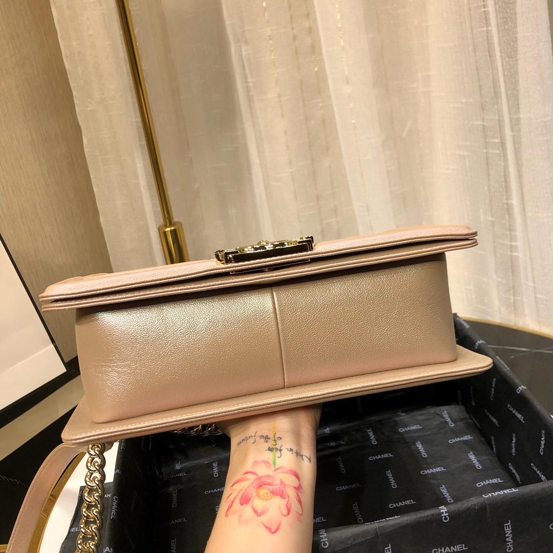 Ch**el leboy 2019 pearlescent chain shoulderbag 67086