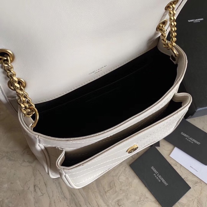 Y51 nlk lambskin 498894 white 22cm-28cm