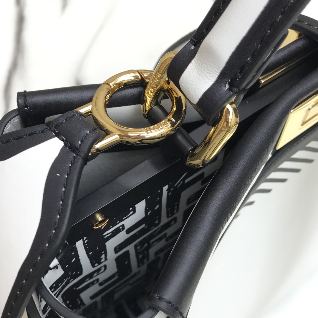 F**di iconic peekaboo medium handbag