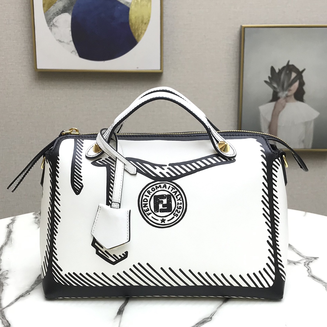 F**di iconic by the way boston medium handbag