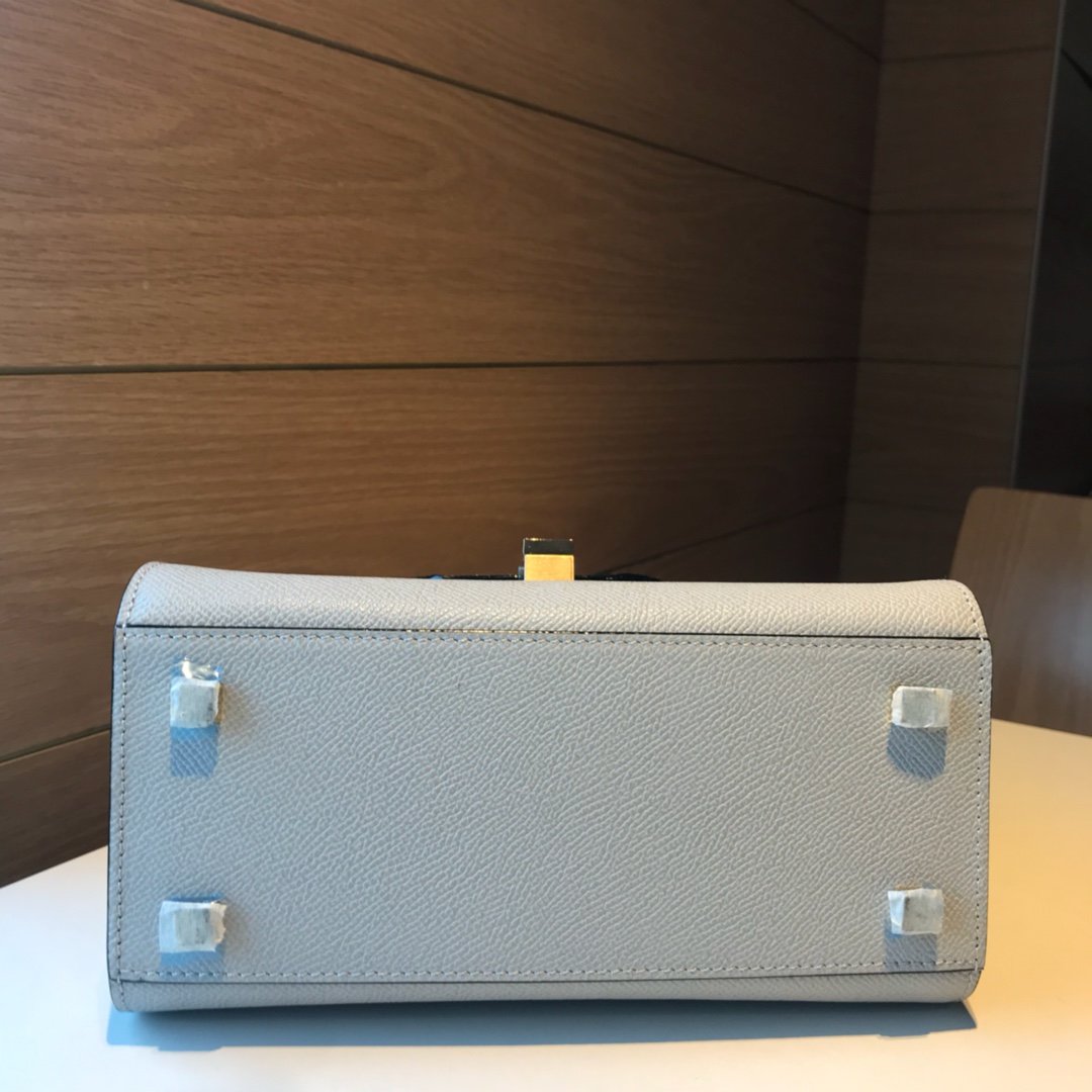 ISIDE MINI BAG CORNFLOWER BLUE N400941 22 x 16.5 x 12 cm