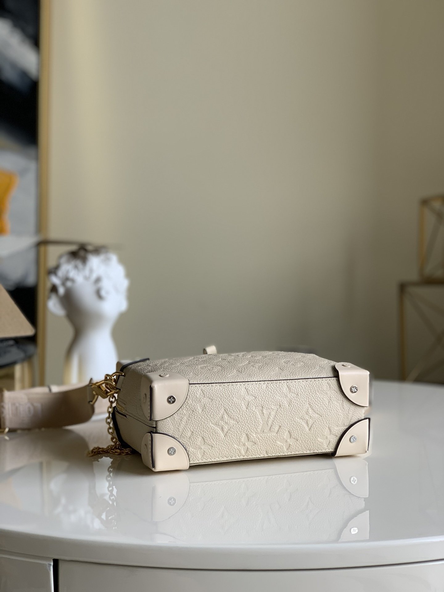 l0vis Vvtt0n petite malle souple cream m45394 20×8×14cm