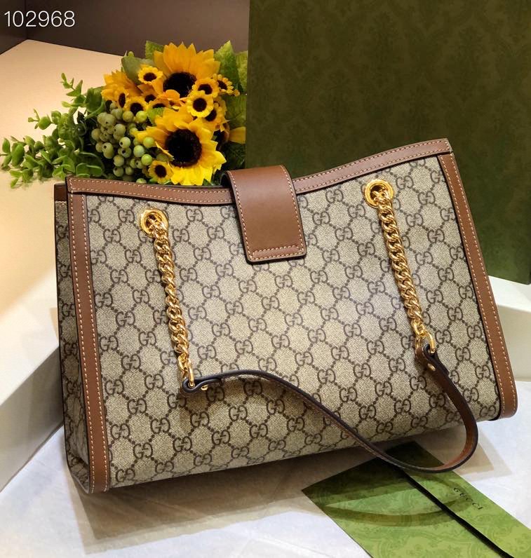 Gvc*1 padlock gg svp*me canvas shoulder bag apricot 479197 35 x 23 x 14 cm