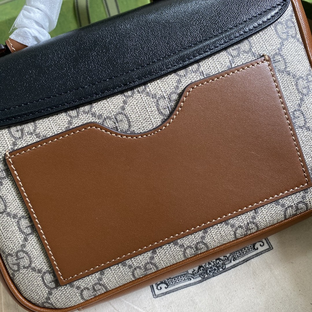 Gvc*1 padlock mini bag black 658487 21 x 14 x 5 cm