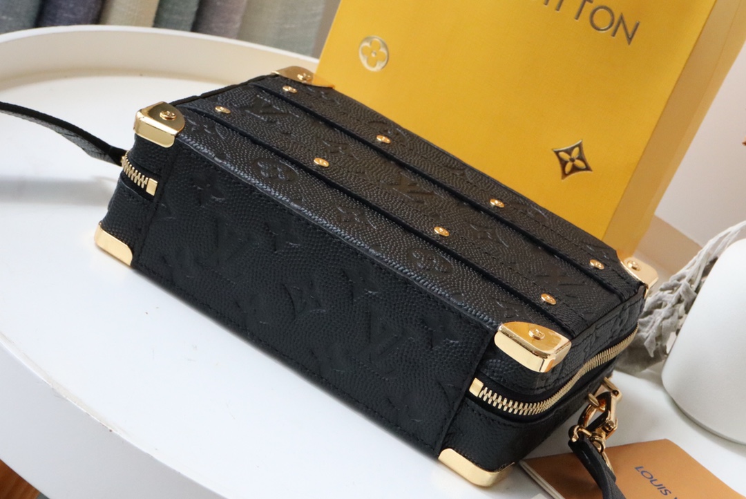 l0vis Vvtt0n lvxnba handle trunk bag black m57971 21.5 x 15 x 7 cm