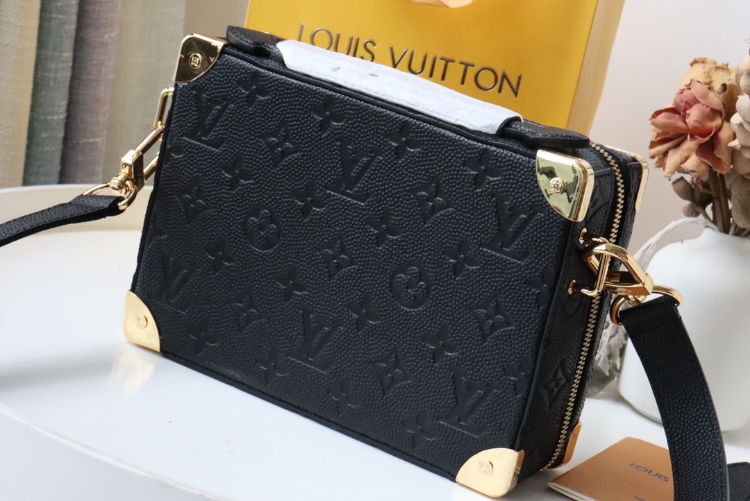 l0vis Vvtt0n lvxnba handle trunk bag black m57971 21.5 x 15 x 7 cm