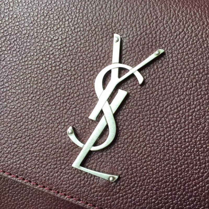 Y51 sunset medium in smooth leather rouge legion 442906 22 x 16 x 8 cm