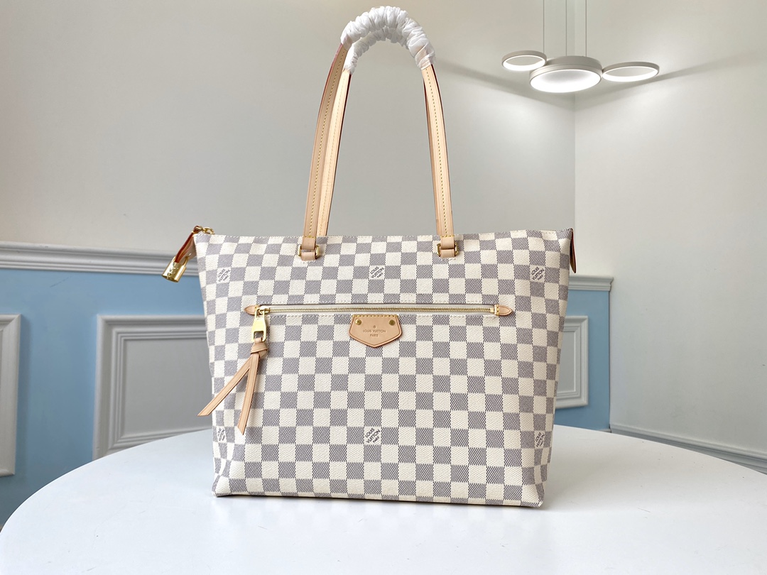l0vis Vvtt0n iÉna mm damier azur canvas n44040 42 x 27 x 17 cm