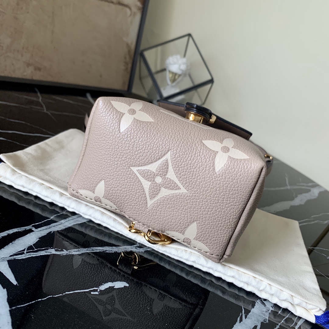 l0vis Vvtt0n tiny backpack monogram canvas apricot m45764 13 x 19 x 8 cm