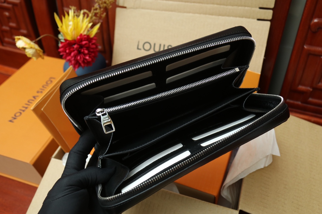 l0vis Vvtt0n zippy xl wallet monogram eclipse canvas brown m61698 23 x 15 x 4 cm