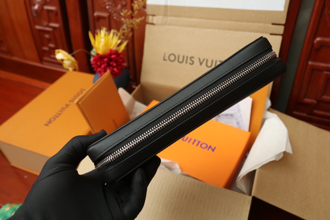 l0vis Vvtt0n zippy xl wallet monogram eclipse canvas black m61698 23 x 15 x 4 cm