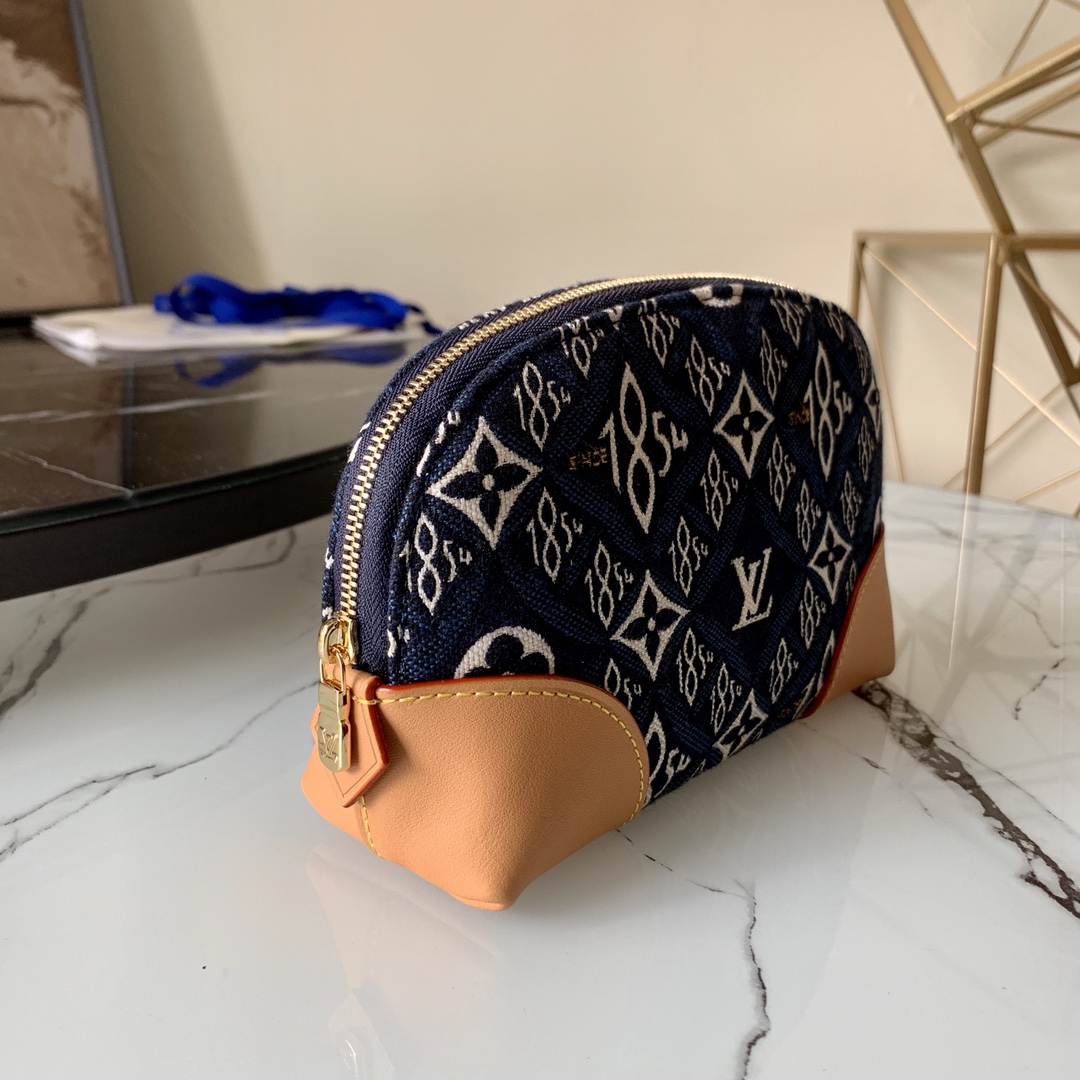 l0vis Vvtt0n since 1854 pochette cosmetique blue m80307 19 x 12 x 6 cm