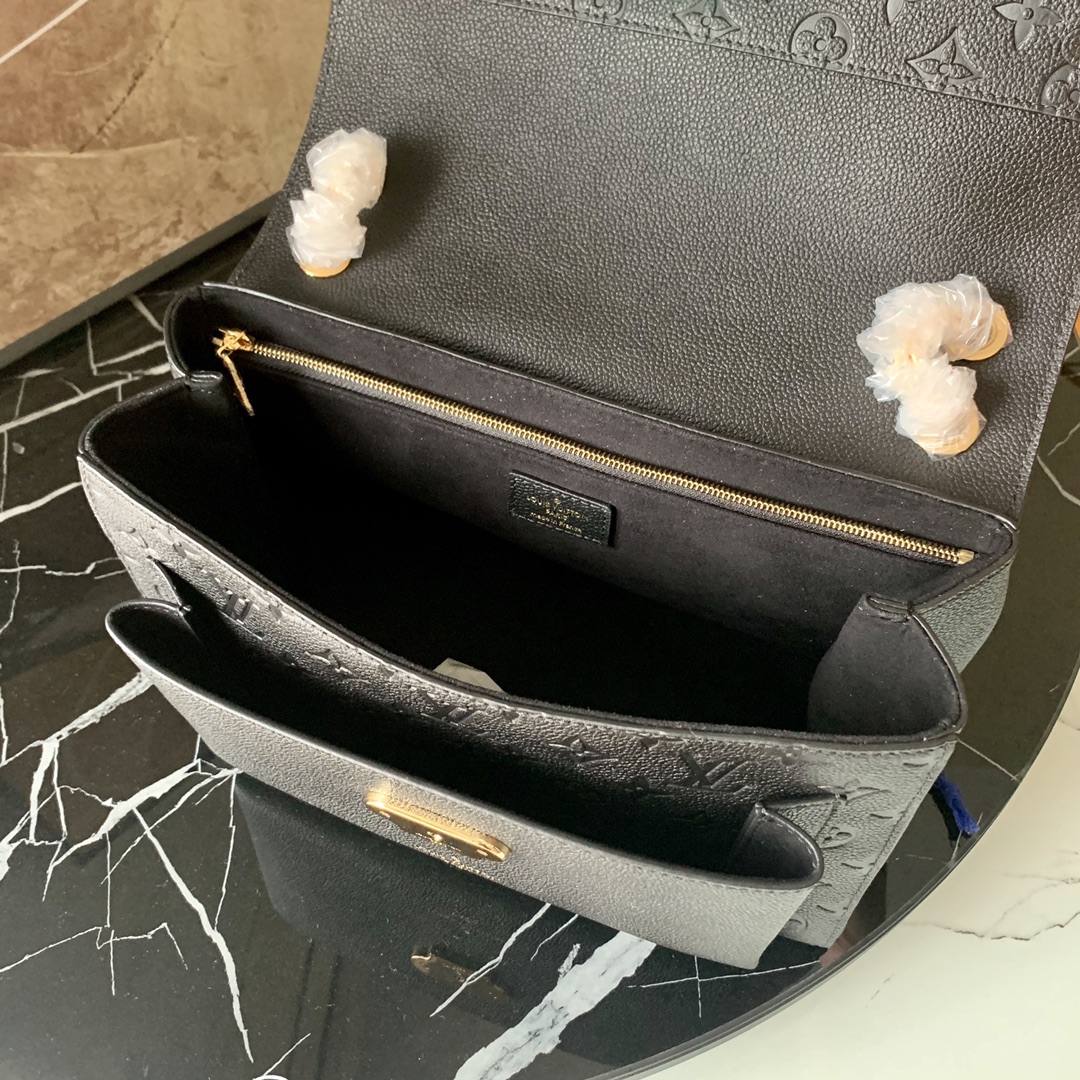 l0vis Vvtt0n vavin mm monogram empreinte leather black m44150 28.5 x 14 x 20.5 cm