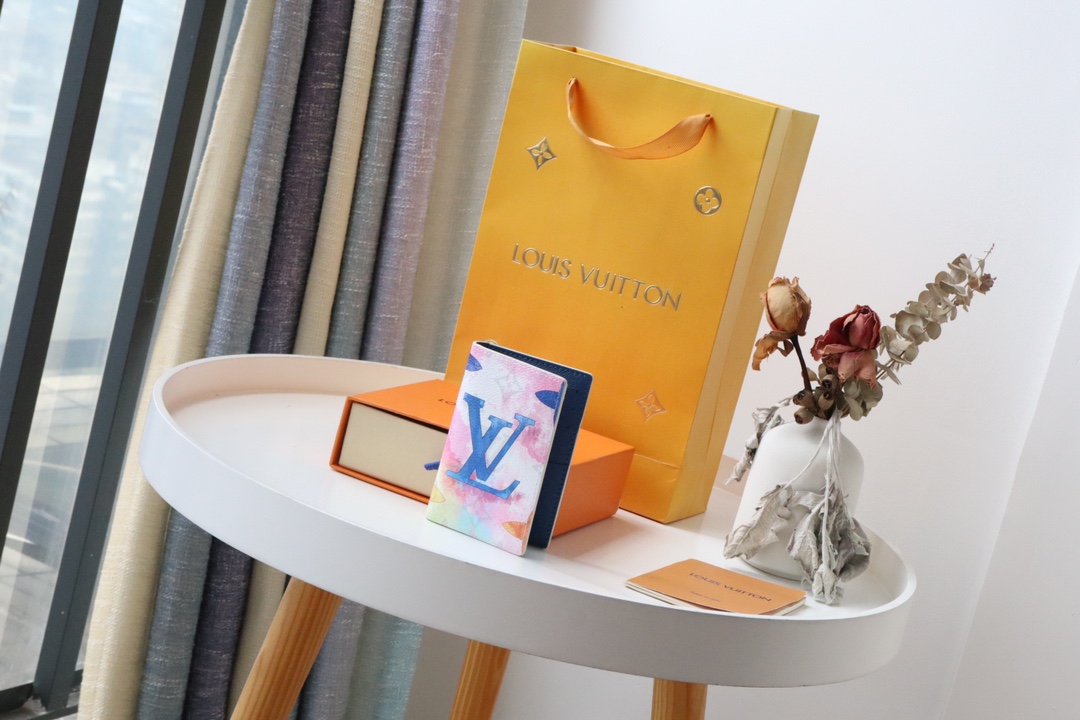 l0vis Vvtt0n pocket organizer monogram pattern multicolor m80456 8 x 11 x 1 cm