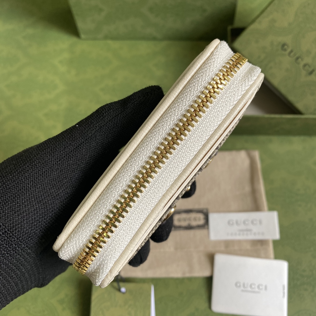 Gvc*1 horsebit 1955 card case white 658549 11.5 x 8.5 x 3 cm