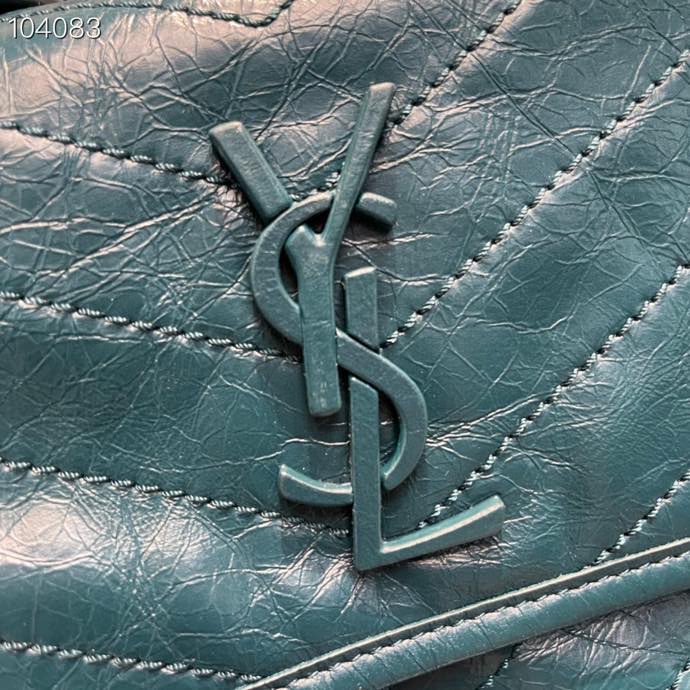 Y51 niki medium crinkled vintage leather midnight blue 4988940 28 x 20 x 8 cm