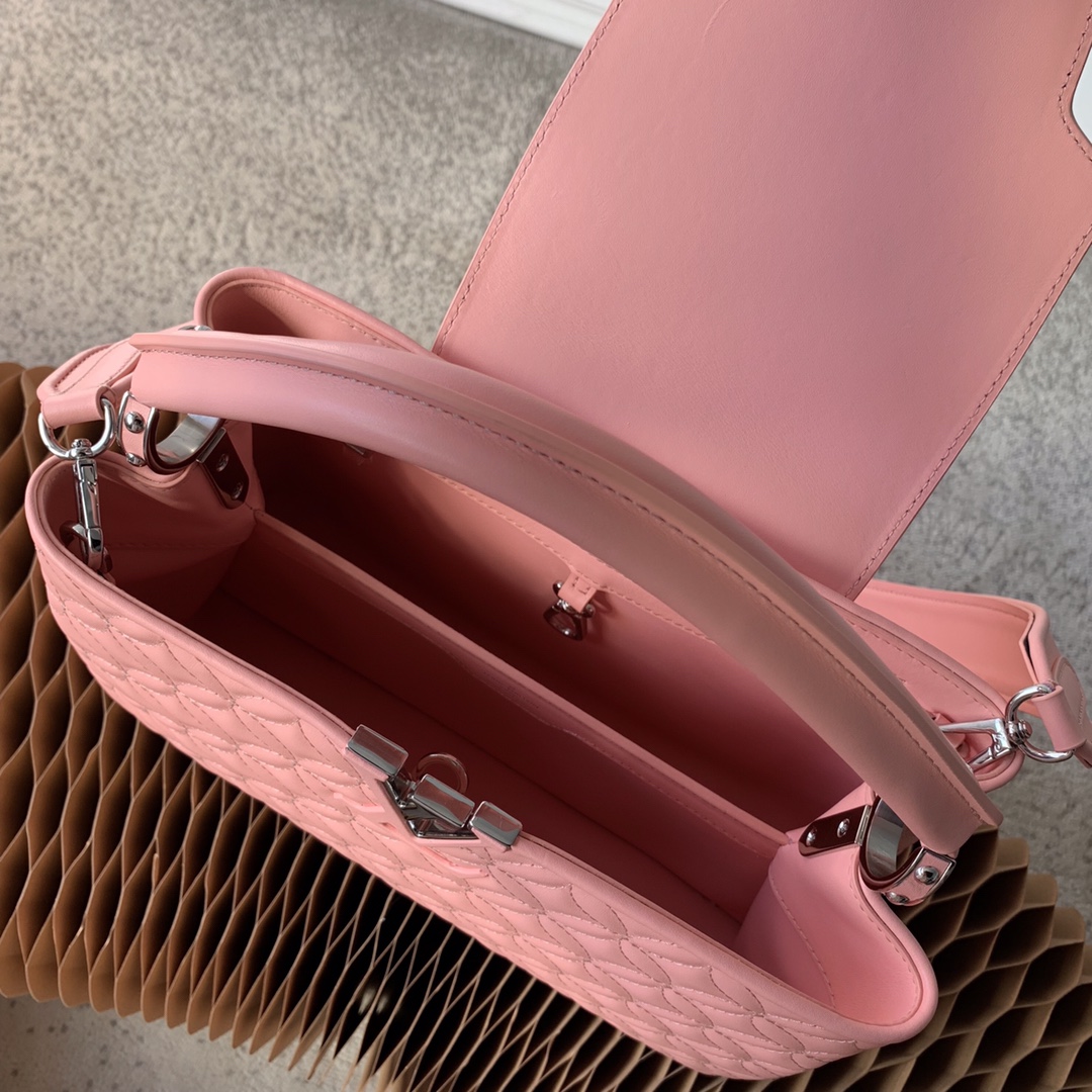 l0vis Vvtt0n capucines mm monogram flower pink m55366 31 x 20 x 11 cm