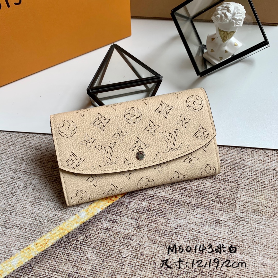 l0vis Vvtt0n iris wallet monogram pattern beige m60144 19 x 12 x 2 cm