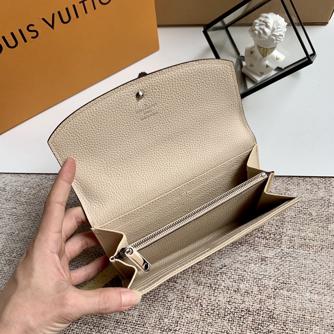 l0vis Vvtt0n iris wallet monogram pattern beige m60144 19 x 12 x 2 cm