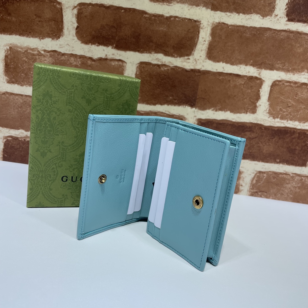 Gvc*1 diana card case wallet blue 658244 11 x 8 x 2.5 cm