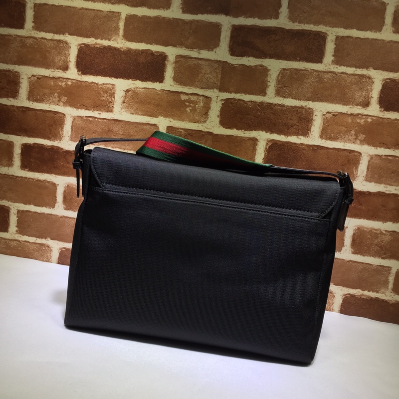Gvc*1 techno canvas messenger bag black 337073 37 x 29 x 10 cm