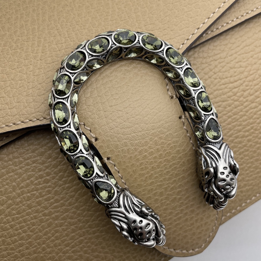 Gvc*1 small dionysus shoulder bag leather beige 400249 28 x 18 x 9 cm