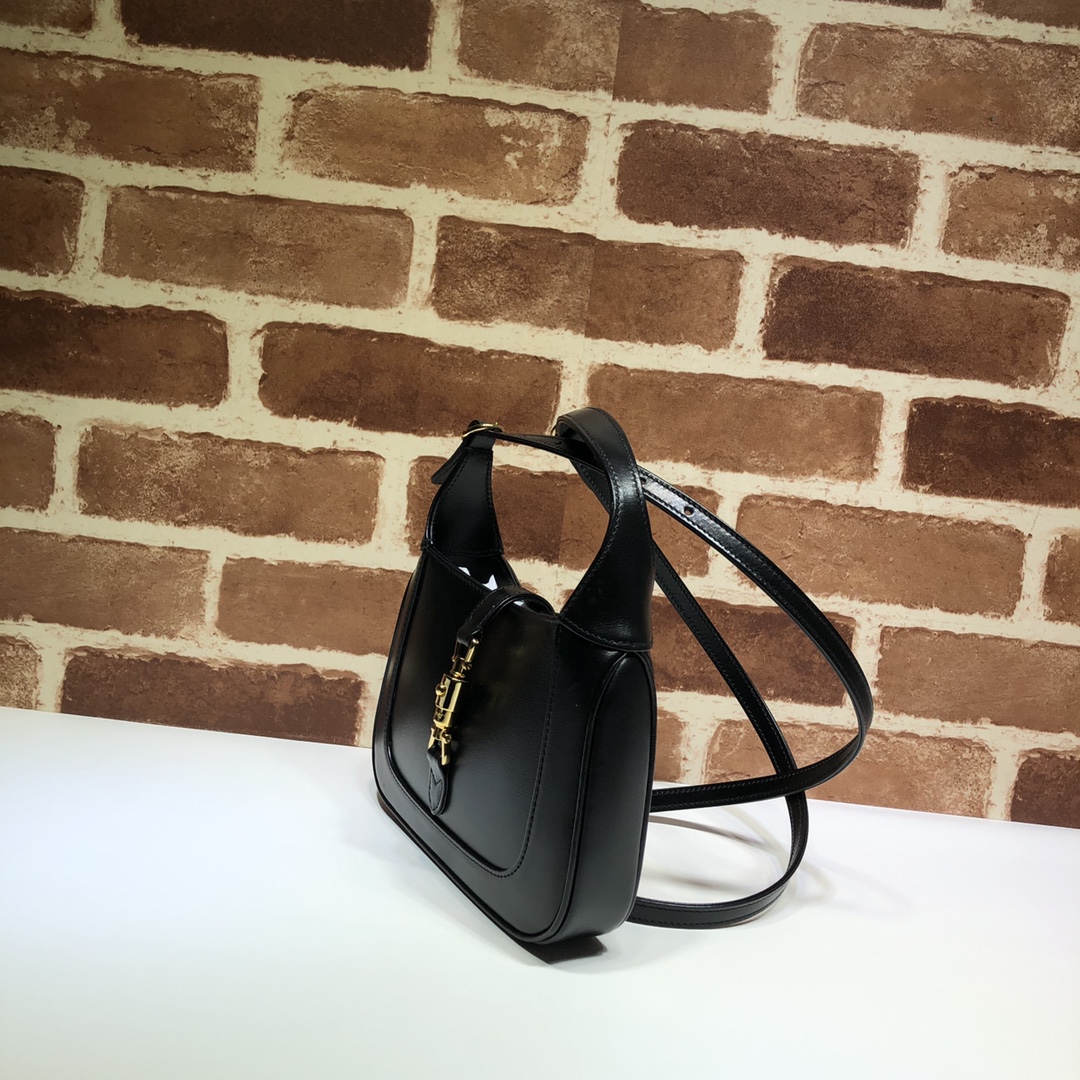 Gvc*1 mini jackie 1961 shoulder bag leather black 637091 19 x 13 x 3 cm